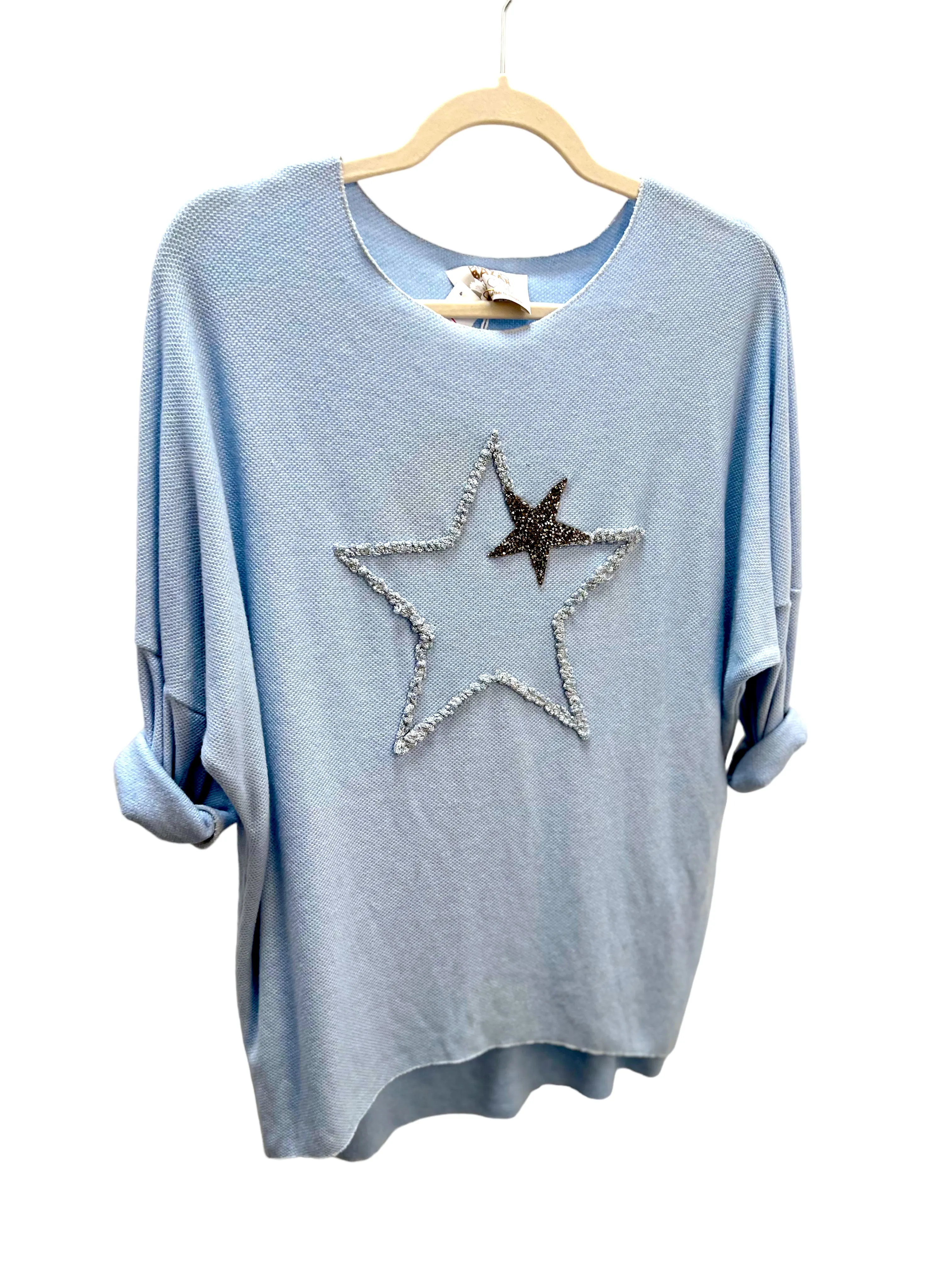 #1 Seller BRAND BAZAR DOUBLE STAR Top