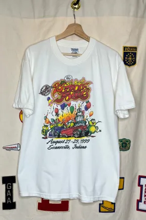 1999 Frog Follies White T-Shirt: L