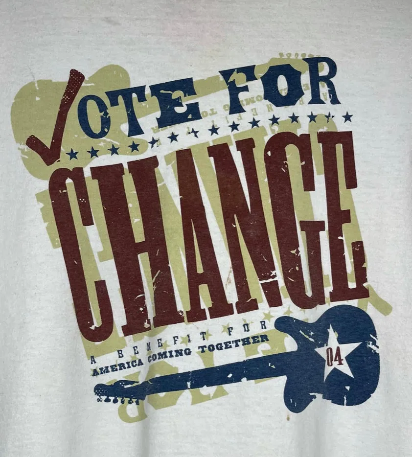 2004 Vote for Change T-Shirt: XXL