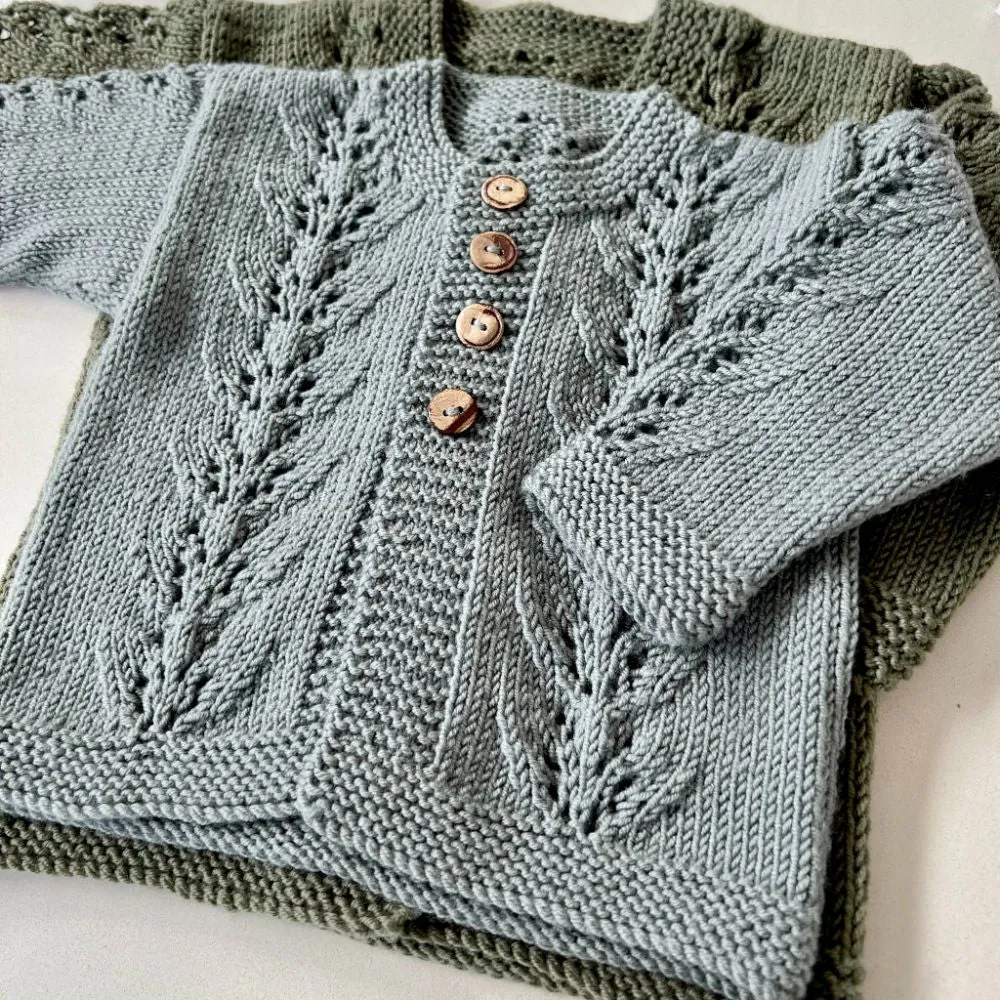 Abby Cardigan & Hat Knitting Pattern