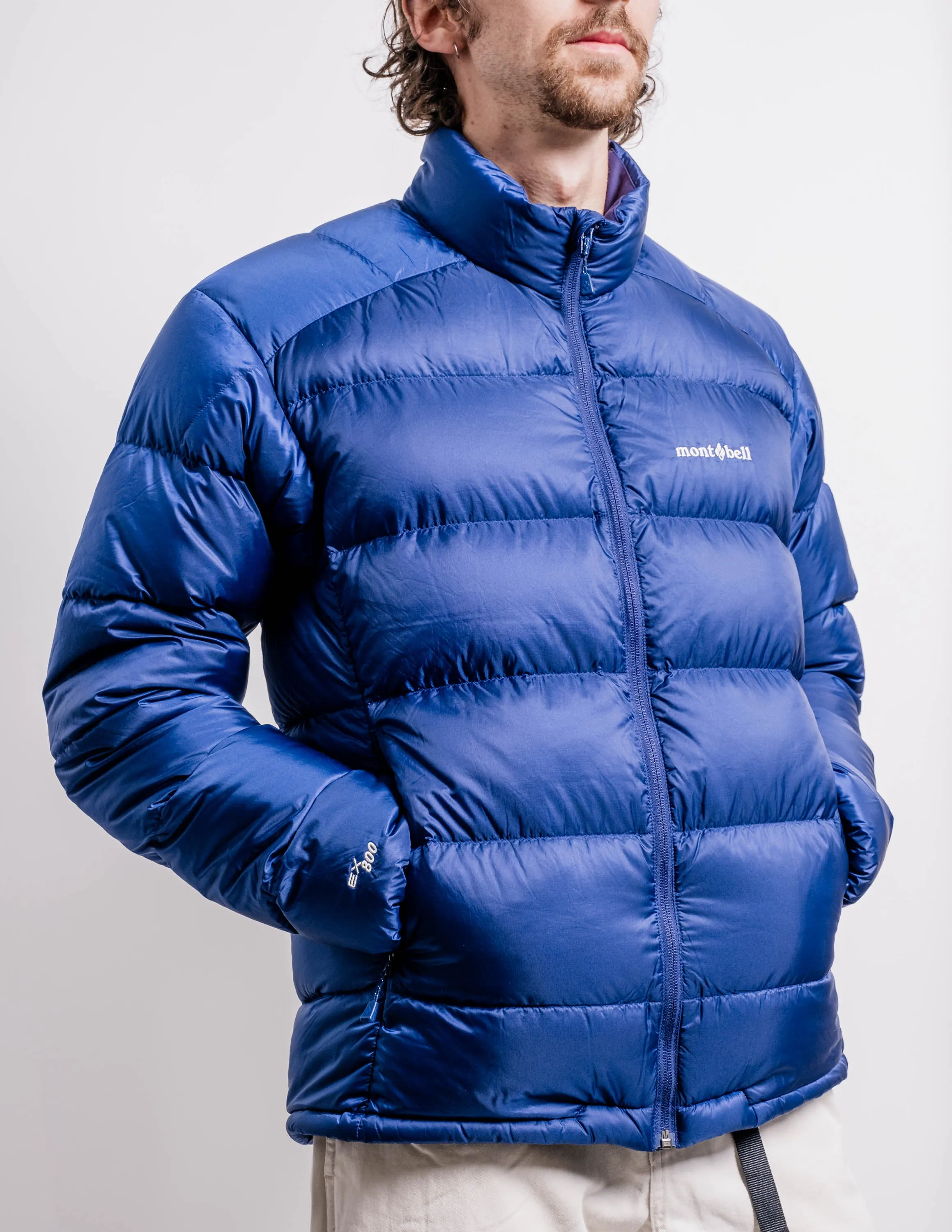 Alpine Light Down Jacket in Indigo