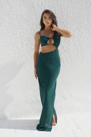 Aurelia Maxi Dress - Emerald