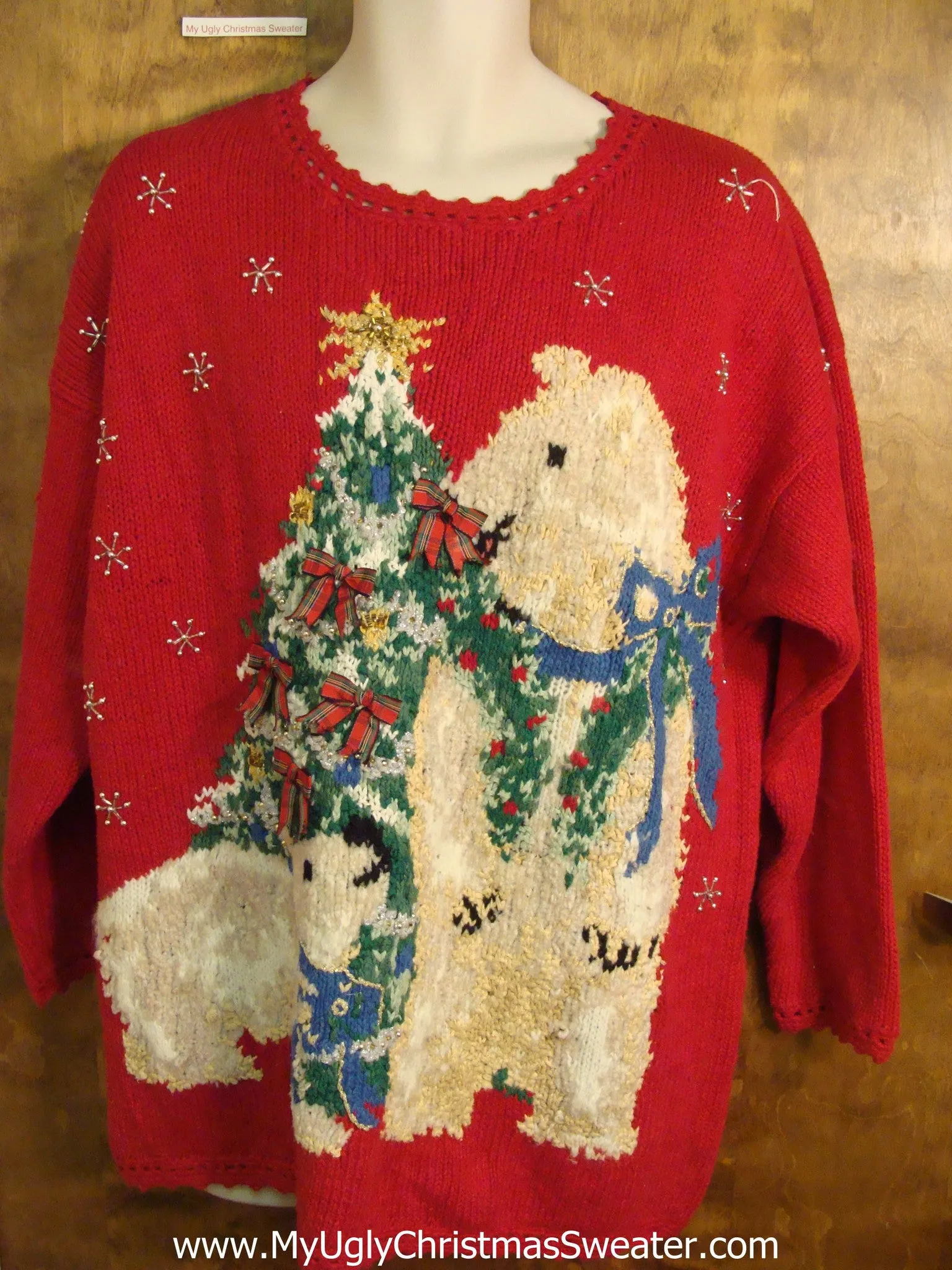 Best 80s Bears Novelty Funny Christmas Sweater