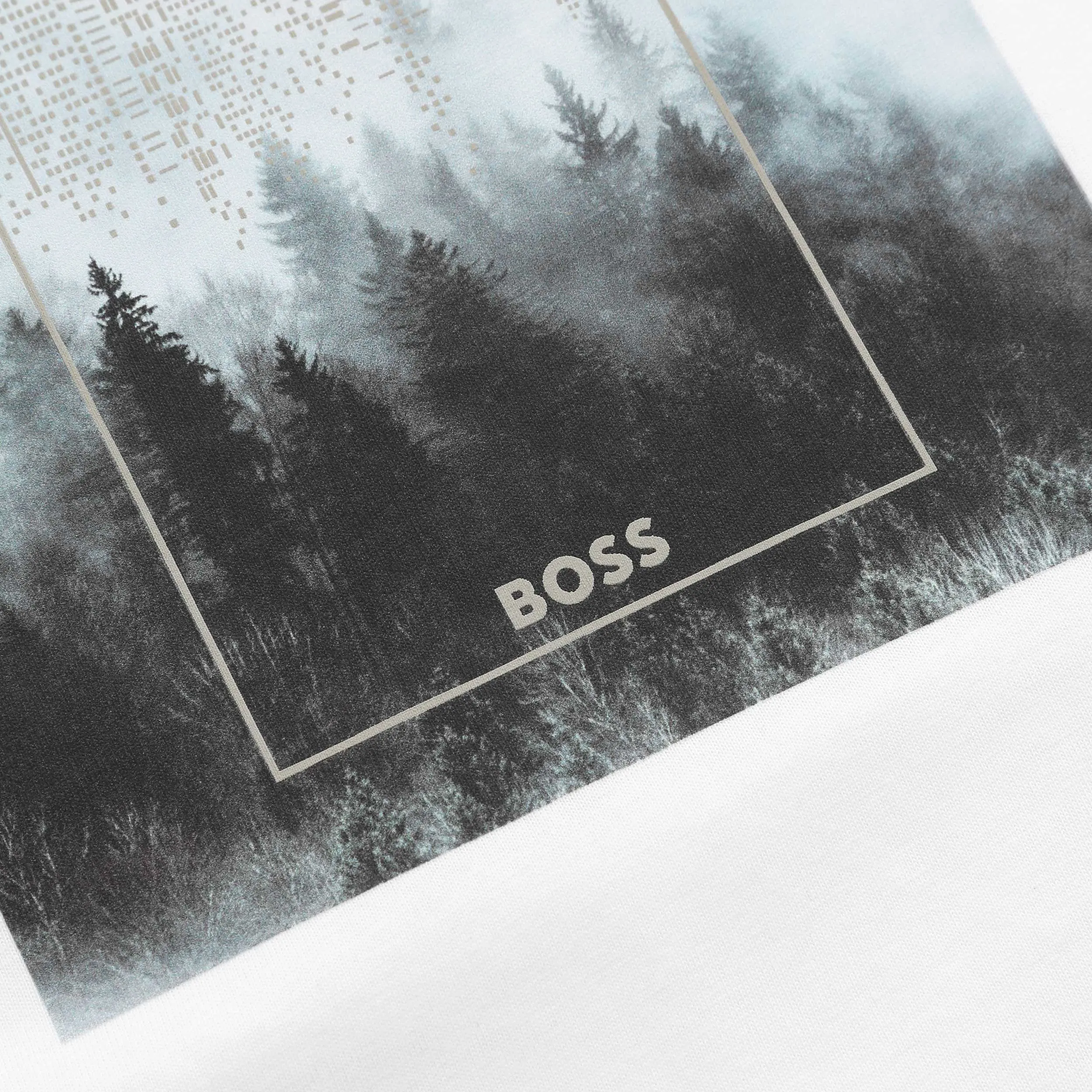 BOSS Te Forest T-Shirt in White