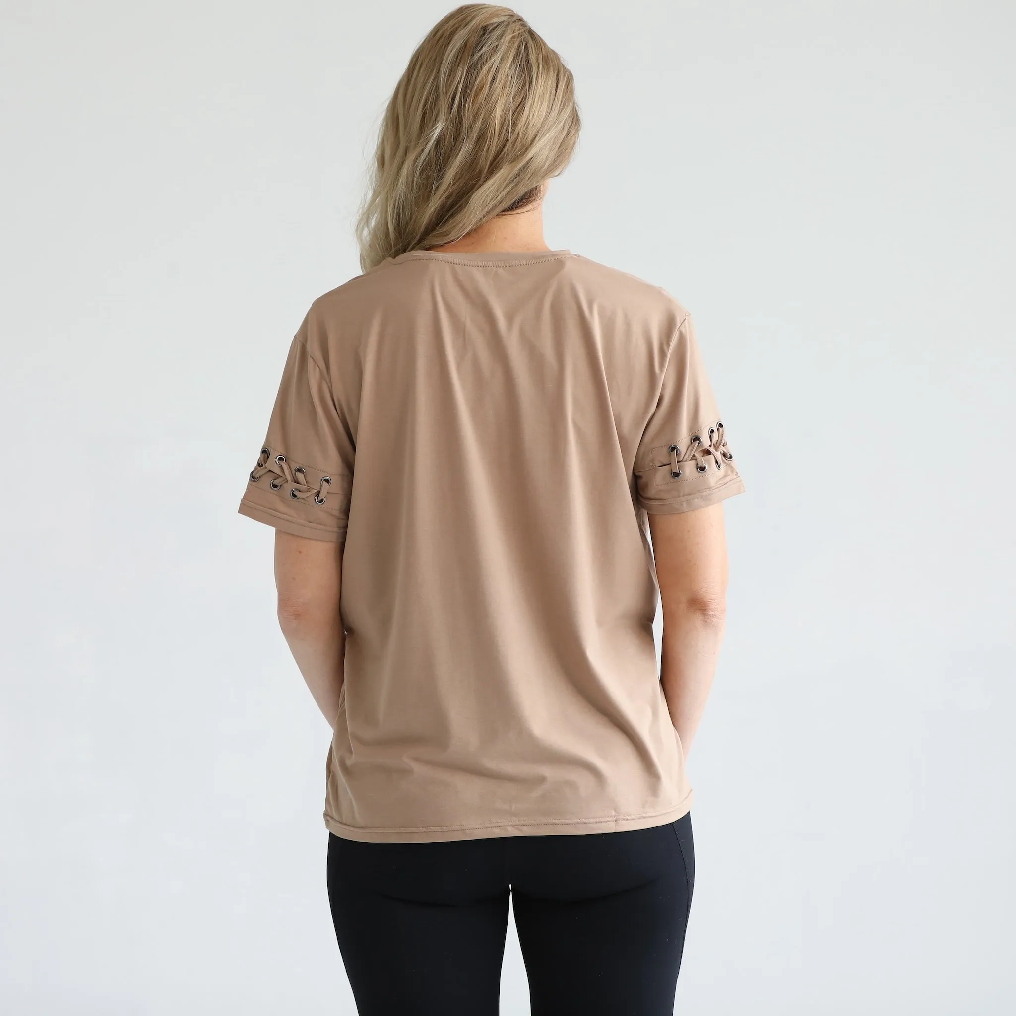 Casual Nursing T-Shirt (Taupe)