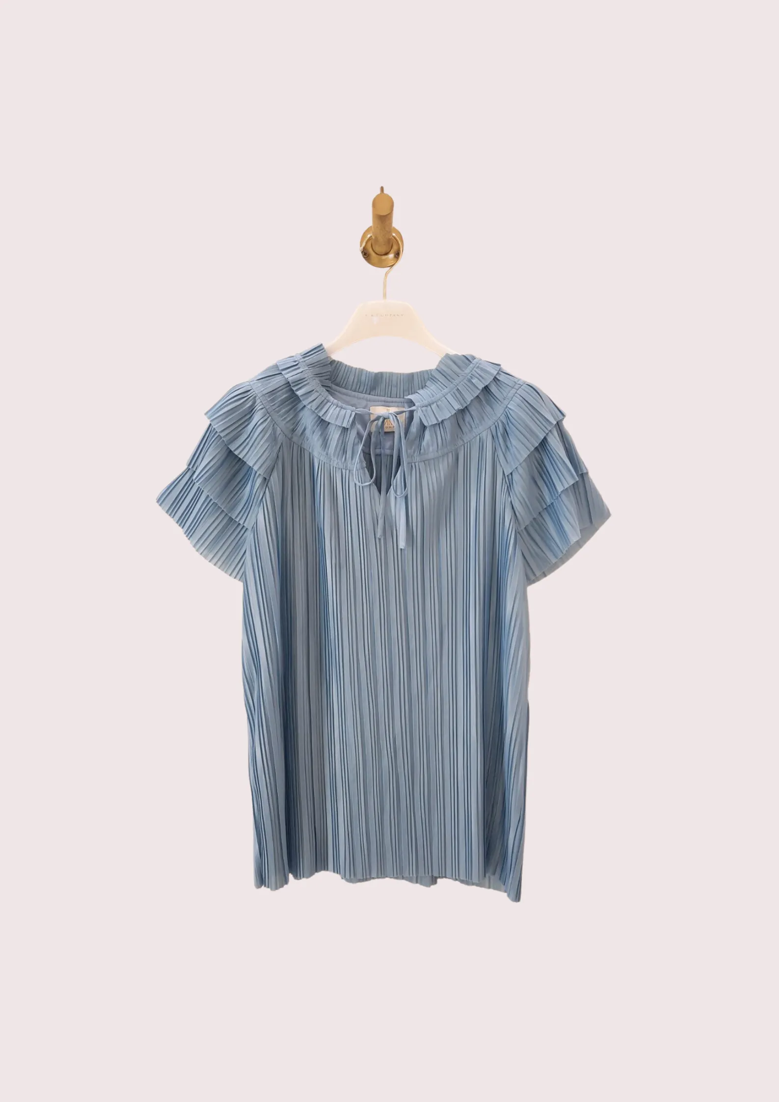 Chloe Pleated Blouse