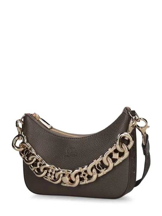 Christian Louboutin   Mini Loubila leather bag w/chain 