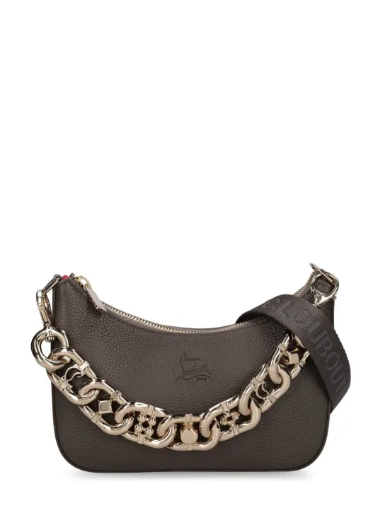 Christian Louboutin   Mini Loubila leather bag w/chain 