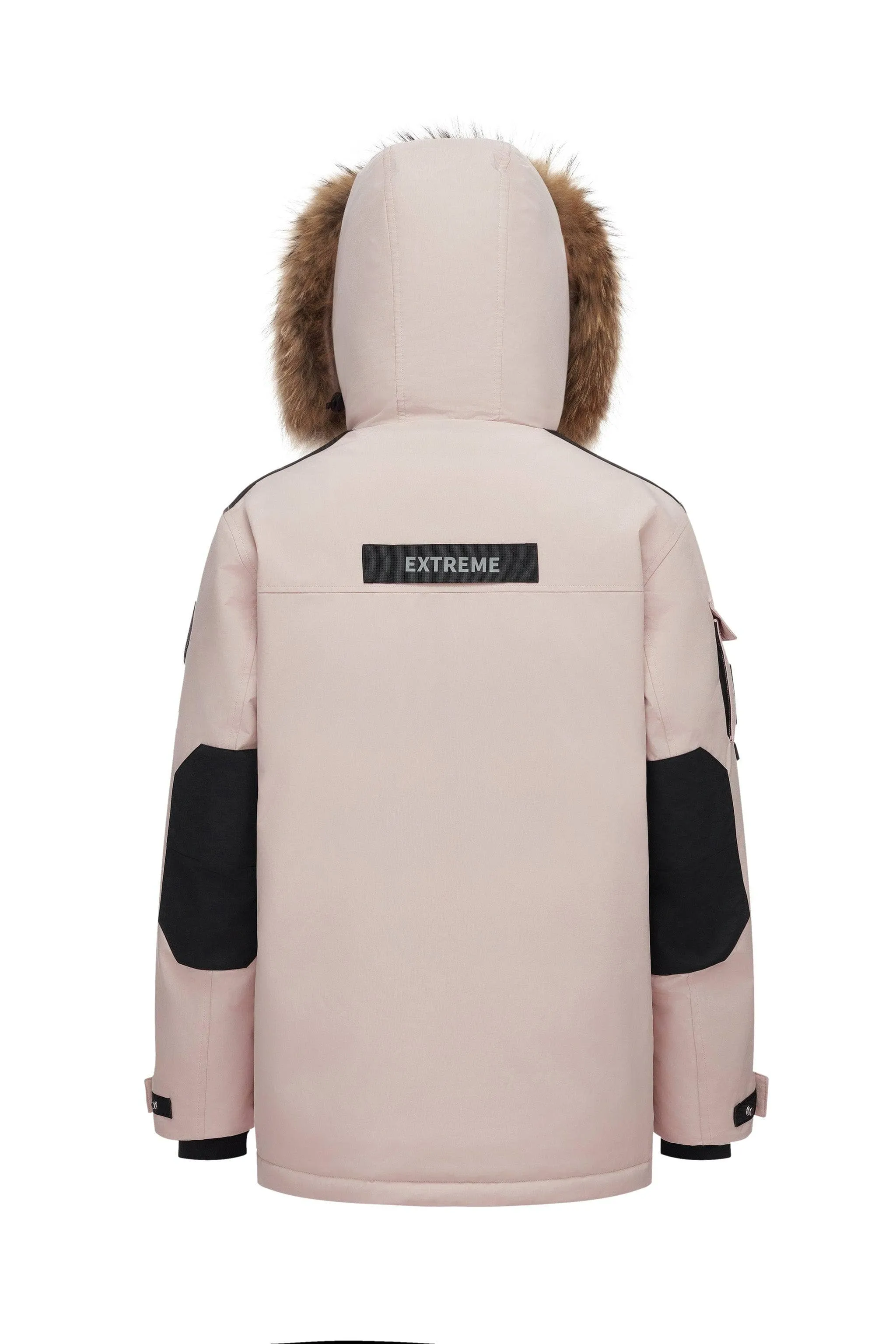 Classic Extreme Goose Down Parka With Fur Hood 2317