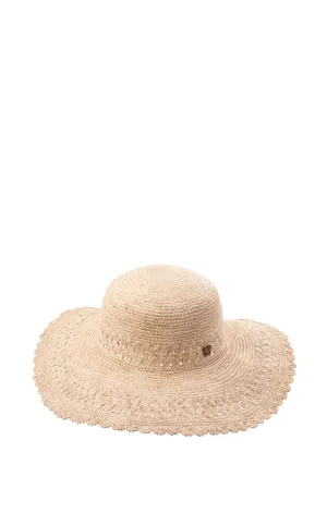 Crochet Toquilla Straw Hat