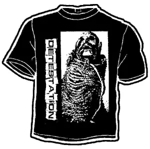 DETESTATION SKULL shirt