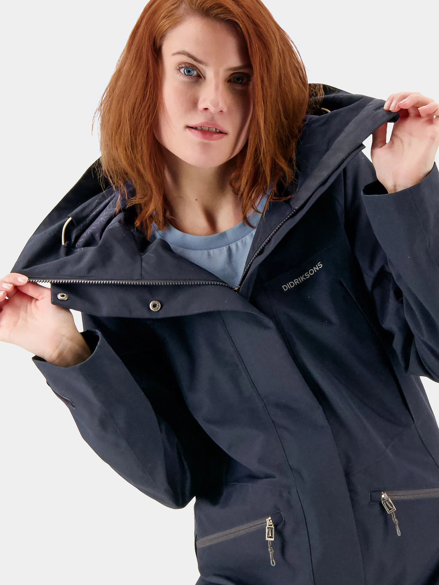 Didriksons Women&#x27;s Ilma Parka 7 Dark Night Blue | Buy Didriksons Women&#x27;s Ilma Parka 7 Dark Night Blue here | Outnorth