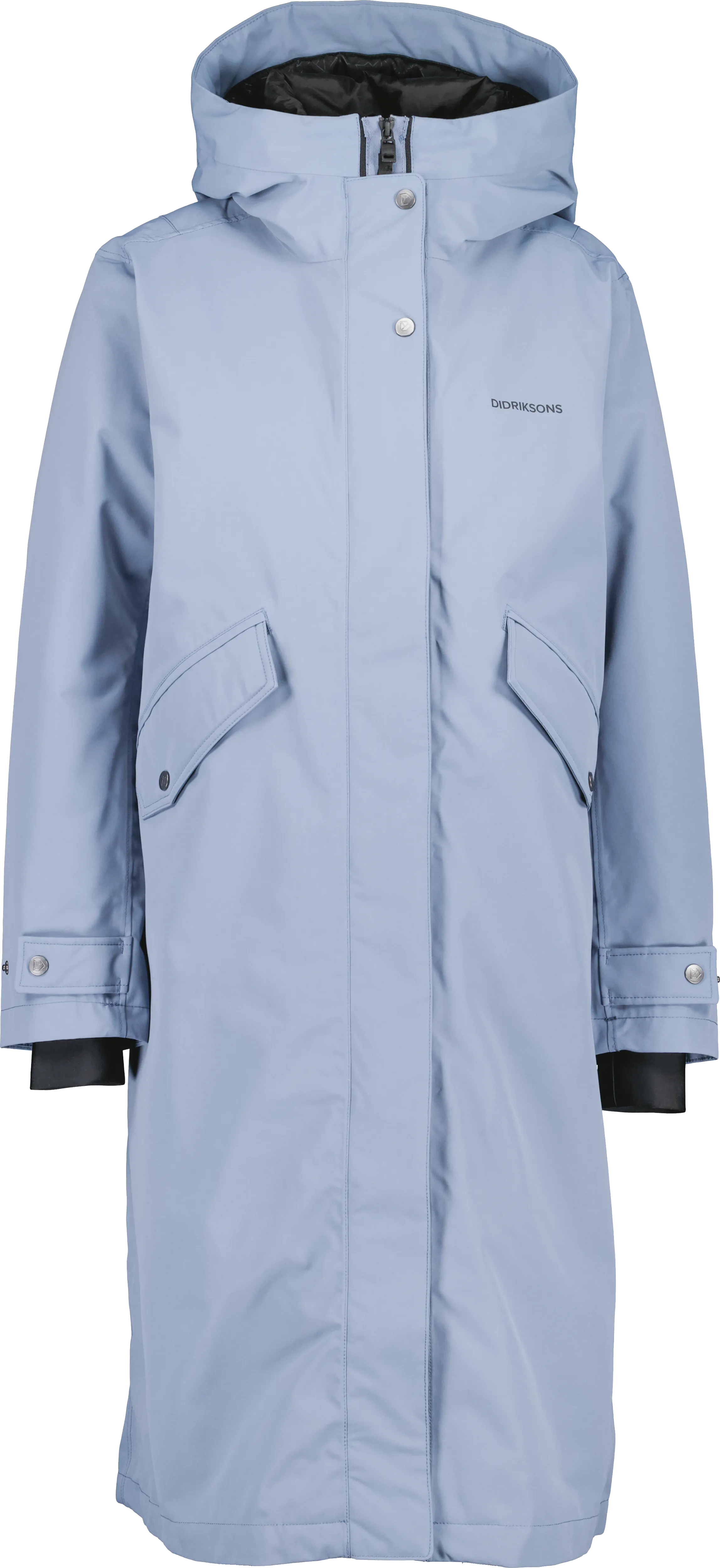 Didriksons Women&#x27;s Mia Parka Long Glacial Blue | Buy Didriksons Women&#x27;s Mia Parka Long Glacial Blue here | Outnorth