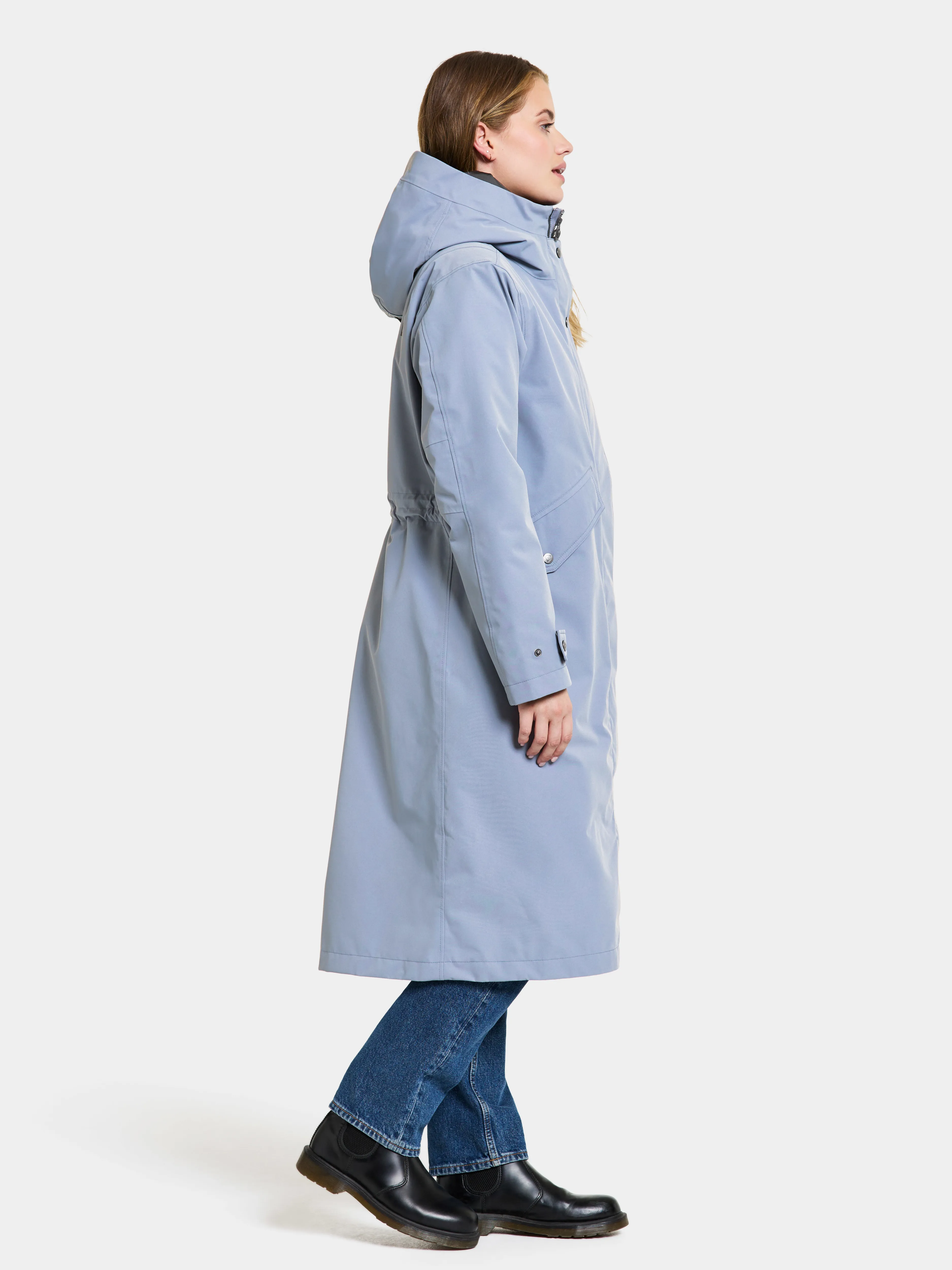 Didriksons Women&#x27;s Mia Parka Long Glacial Blue | Buy Didriksons Women&#x27;s Mia Parka Long Glacial Blue here | Outnorth