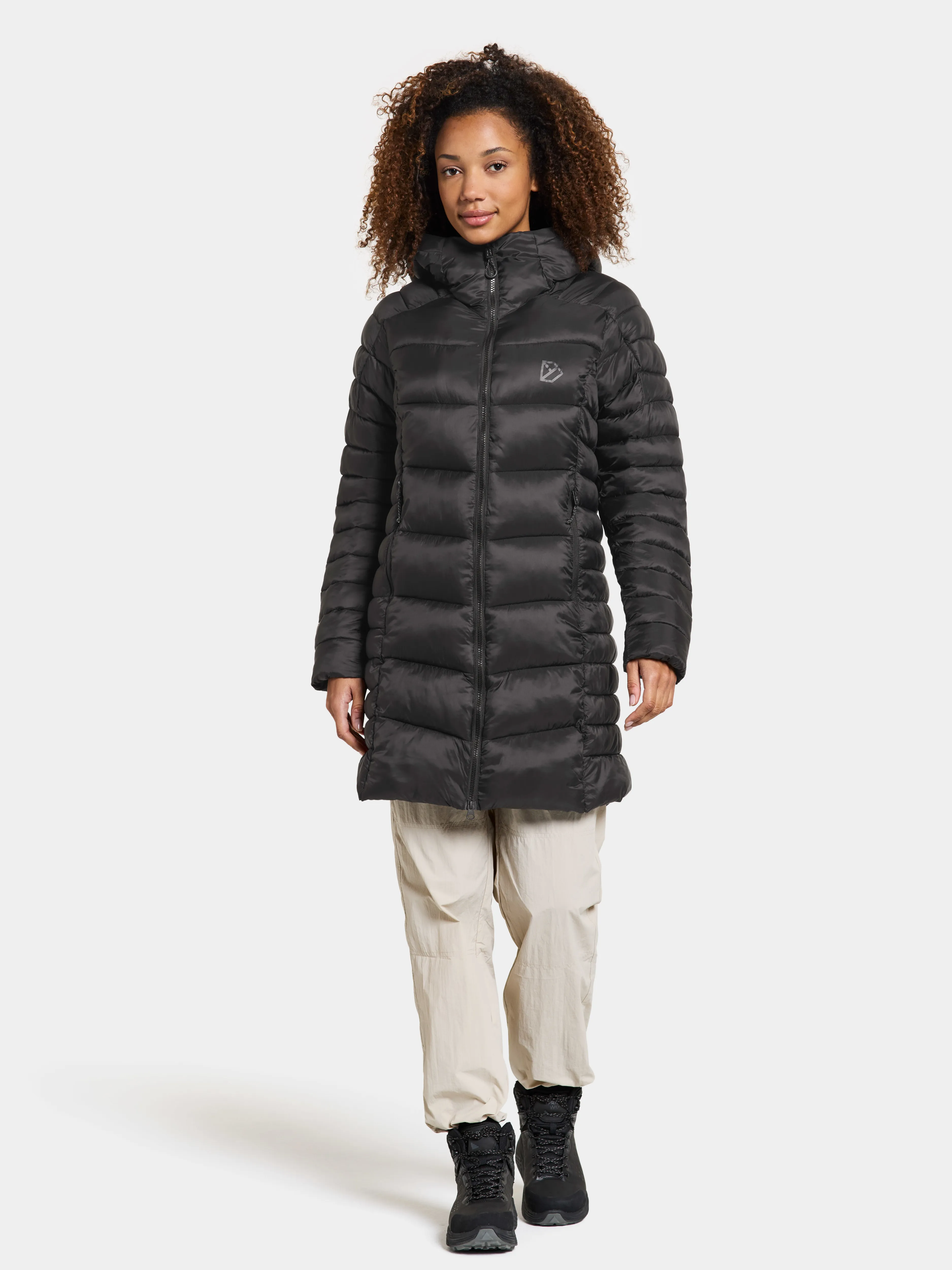 Didriksons Women&#x27;s Serina Parka Black | Buy Didriksons Women&#x27;s Serina Parka Black here | Outnorth