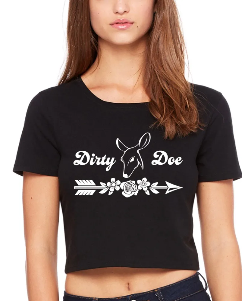 Dirty Doe  Follow Your Arrow Crop Top