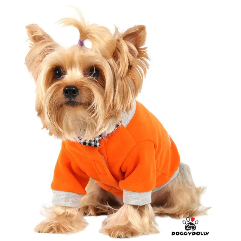 Doggy Dolly Orange Cardigan