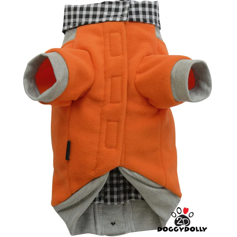 Doggy Dolly Orange Cardigan