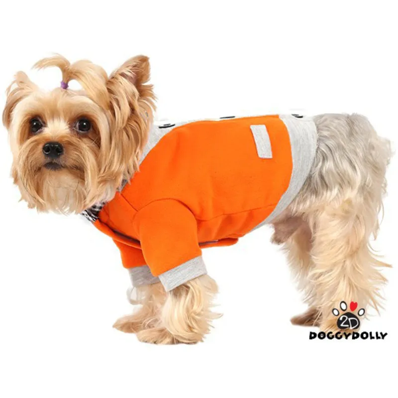 Doggy Dolly Orange Cardigan