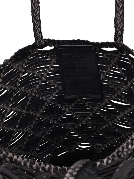 Dragon Diffusion   Corso Weave leather bucket bag 