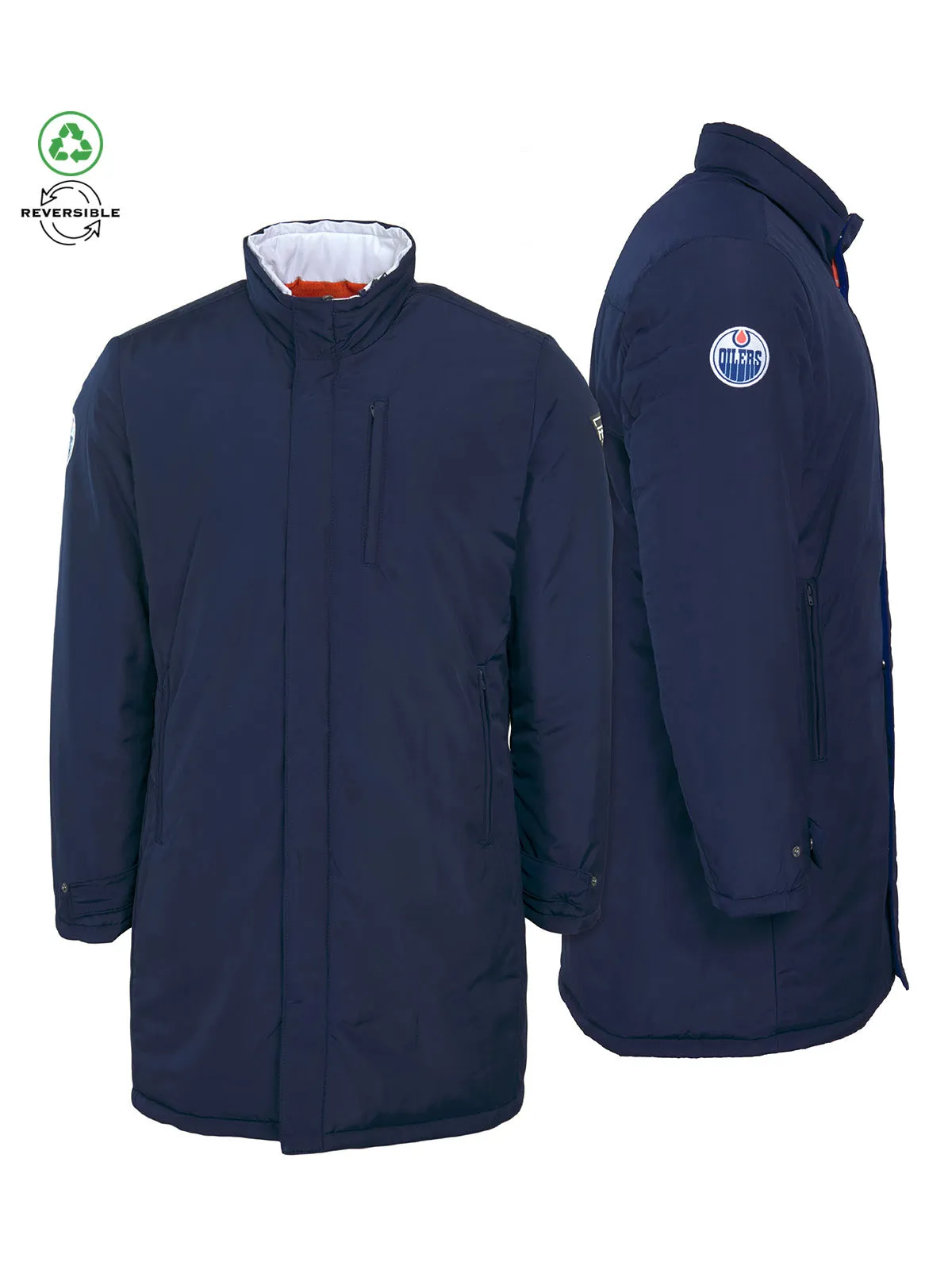 Edmonton Oilers Reversible Parka Jacket