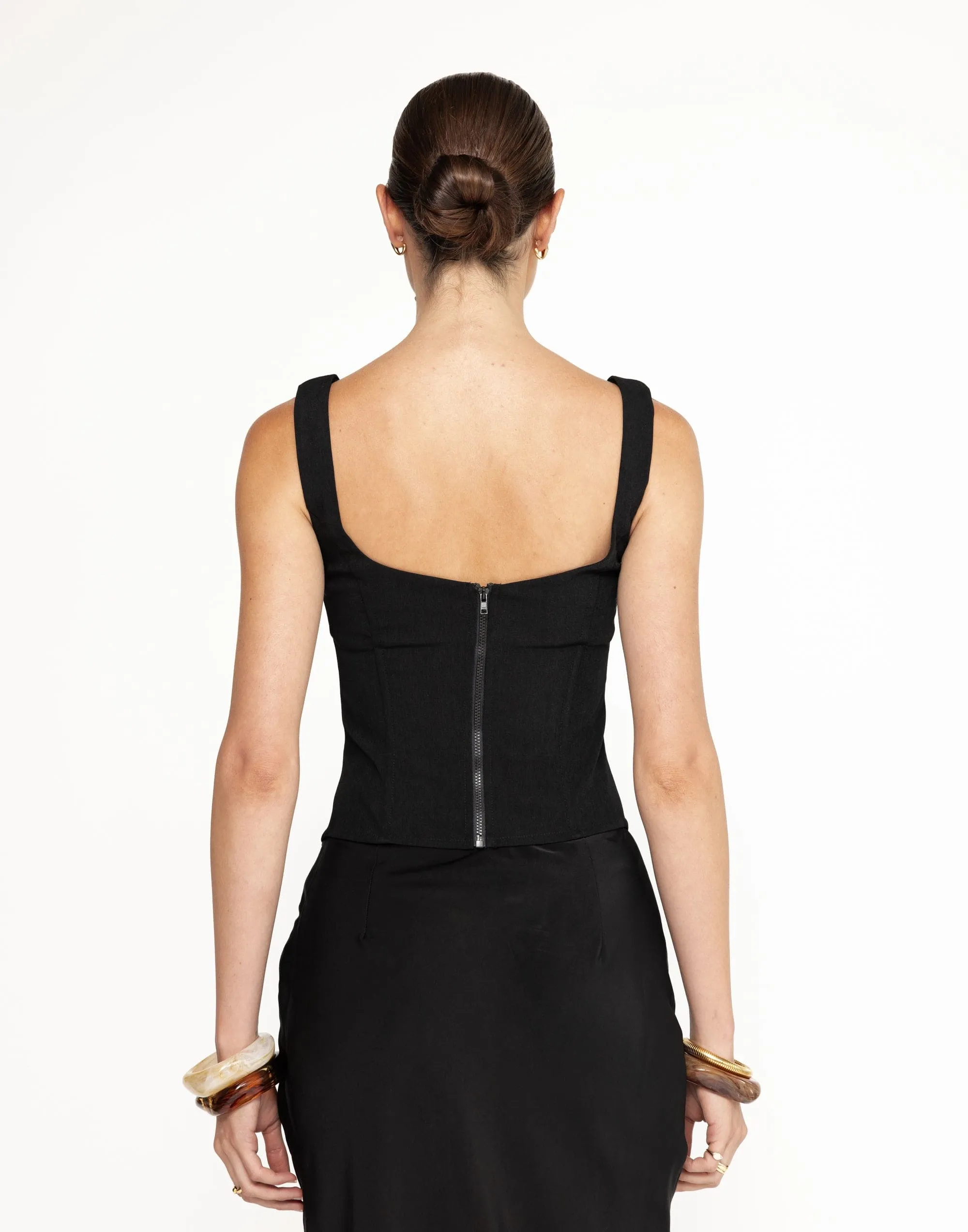 Eline Corset Top (Black)