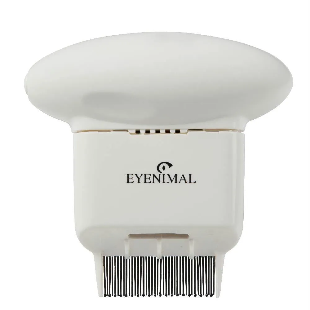 Eyenimal Pet Electronic Flea Comb White