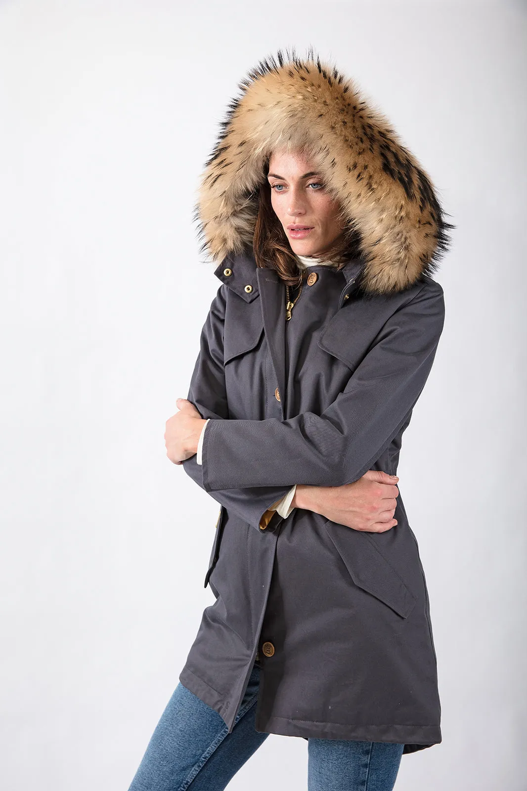 Fairweather Parka in Blue