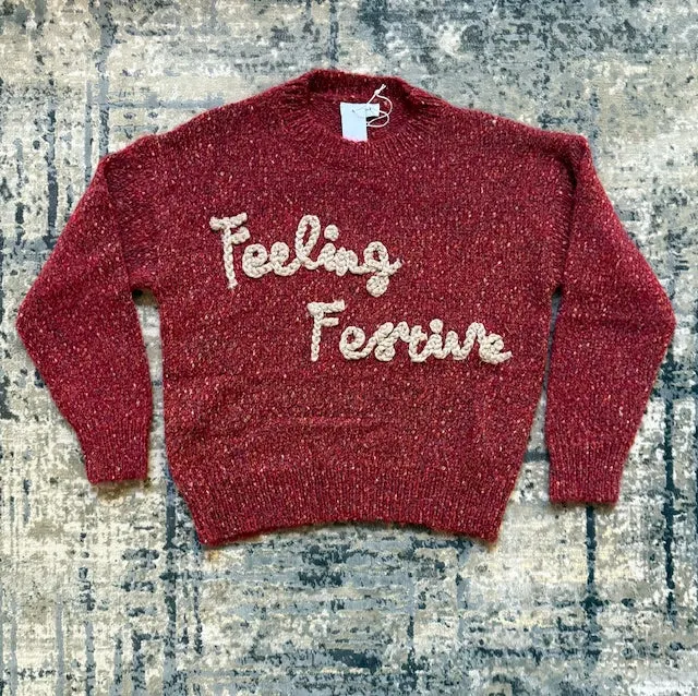 Feeling Festive Holiday Christmas Sweater