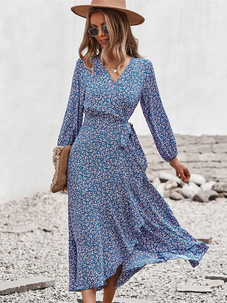 Floral Print Lightweight Dress for Women | Noelle