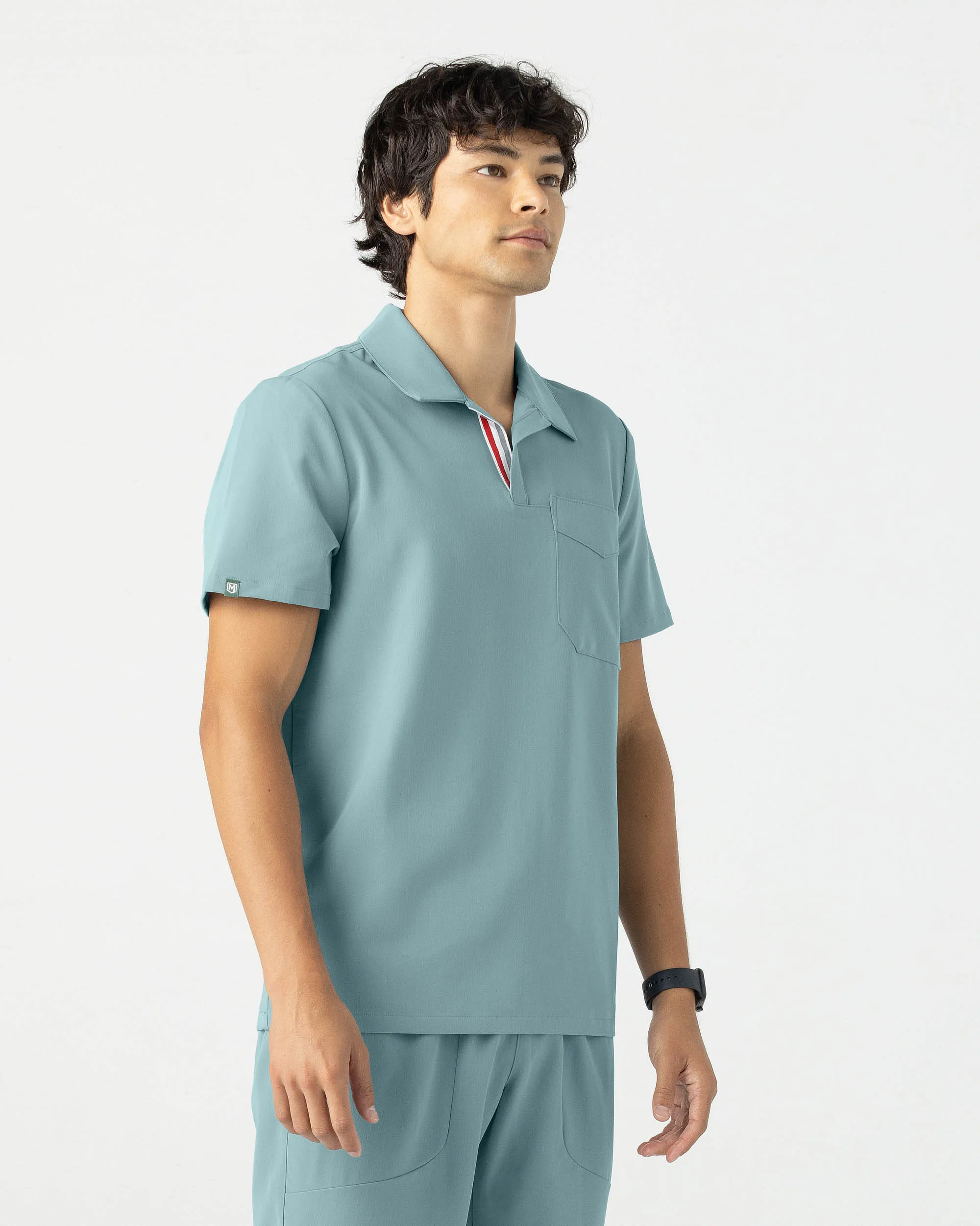 FYSEL® Fraser‎ ‎ Collar Scrub Top