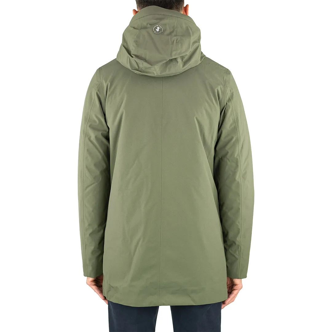 Giaccone Parka SAVE THE DUCK Yotam Grin15 Verde Militare