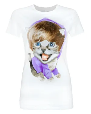 Goodie Two Sleeves Baby Meow Women's T-Shirt