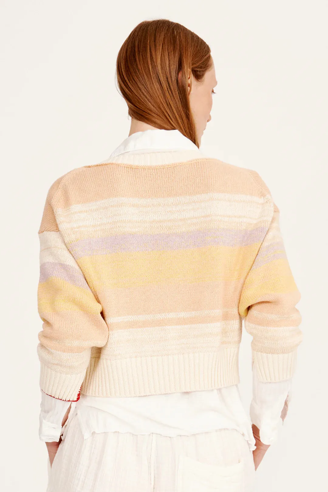 Gower Cardigan in Yellow