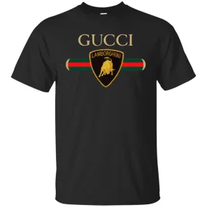 Gucci Lamborghini T-shirt Men Cotton T-Shirt