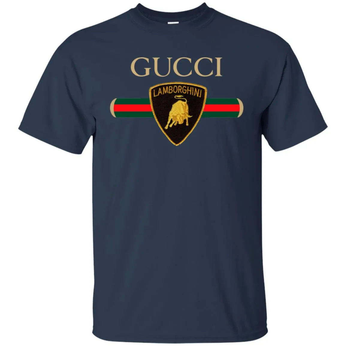 Gucci Lamborghini T-shirt Men Cotton T-Shirt