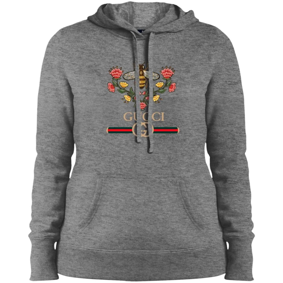 Gucci Logo T-shirt Women Hooded Sweatshirt