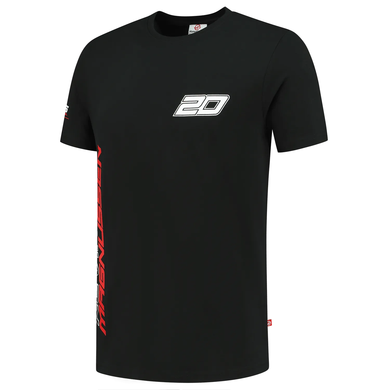 Haas Racing F1 Kevin Magnussen T-Shirt - Black