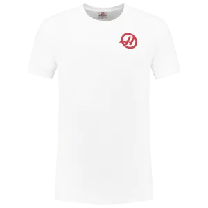 Haas Racing F1 Roundel Essentials T-Shirt - White