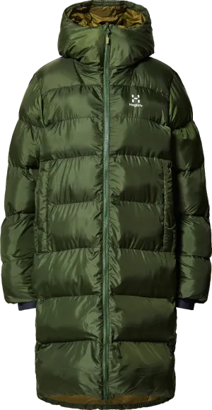 Haglöfs Women&#x27;s Long Mimic Parka Seaweed Green | Buy Haglöfs Women&#x27;s Long Mimic Parka Seaweed Green here | Outnorth