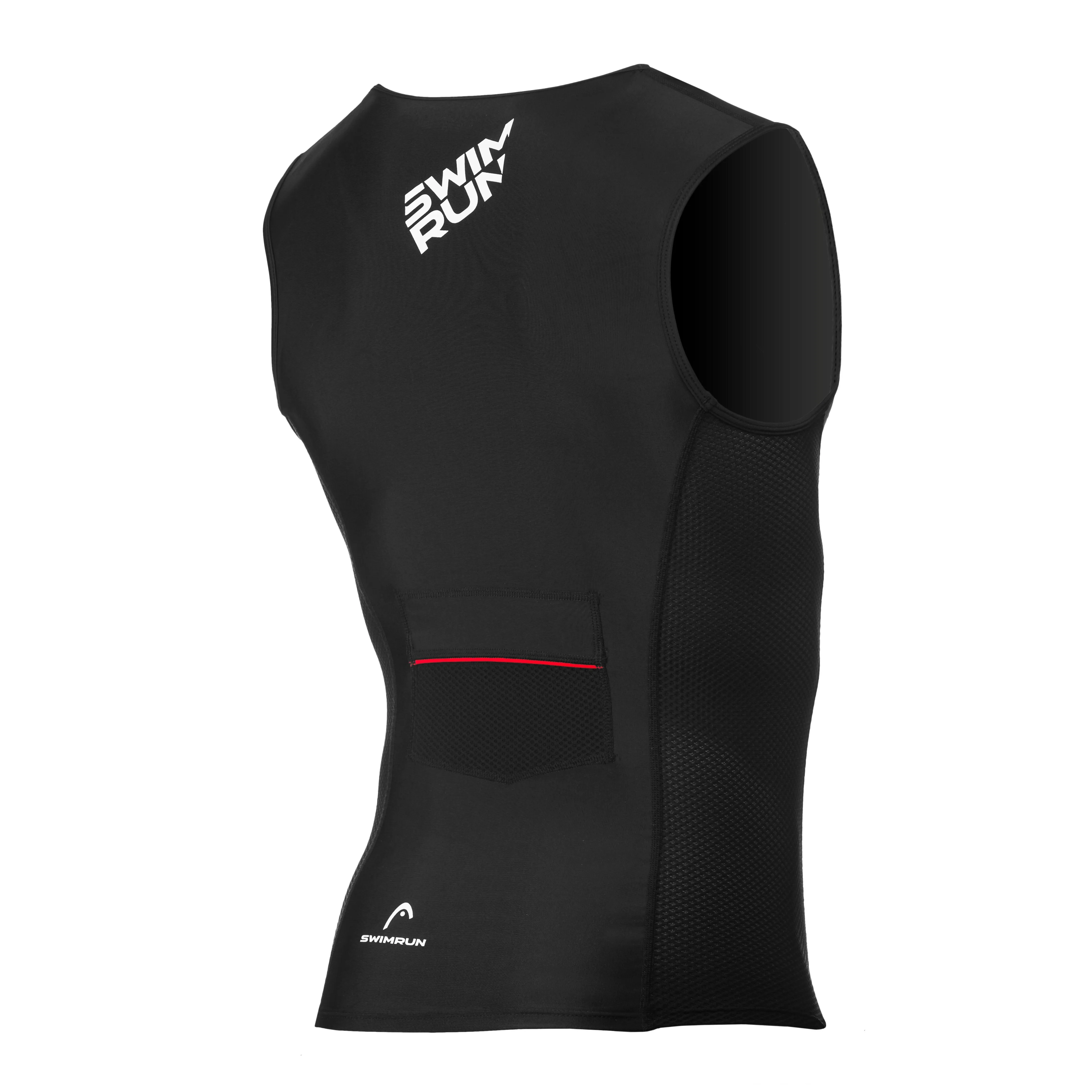 Head Swimrun Bat Top Man Black | Buy Head Swimrun Bat Top Man Black here | Outnorth