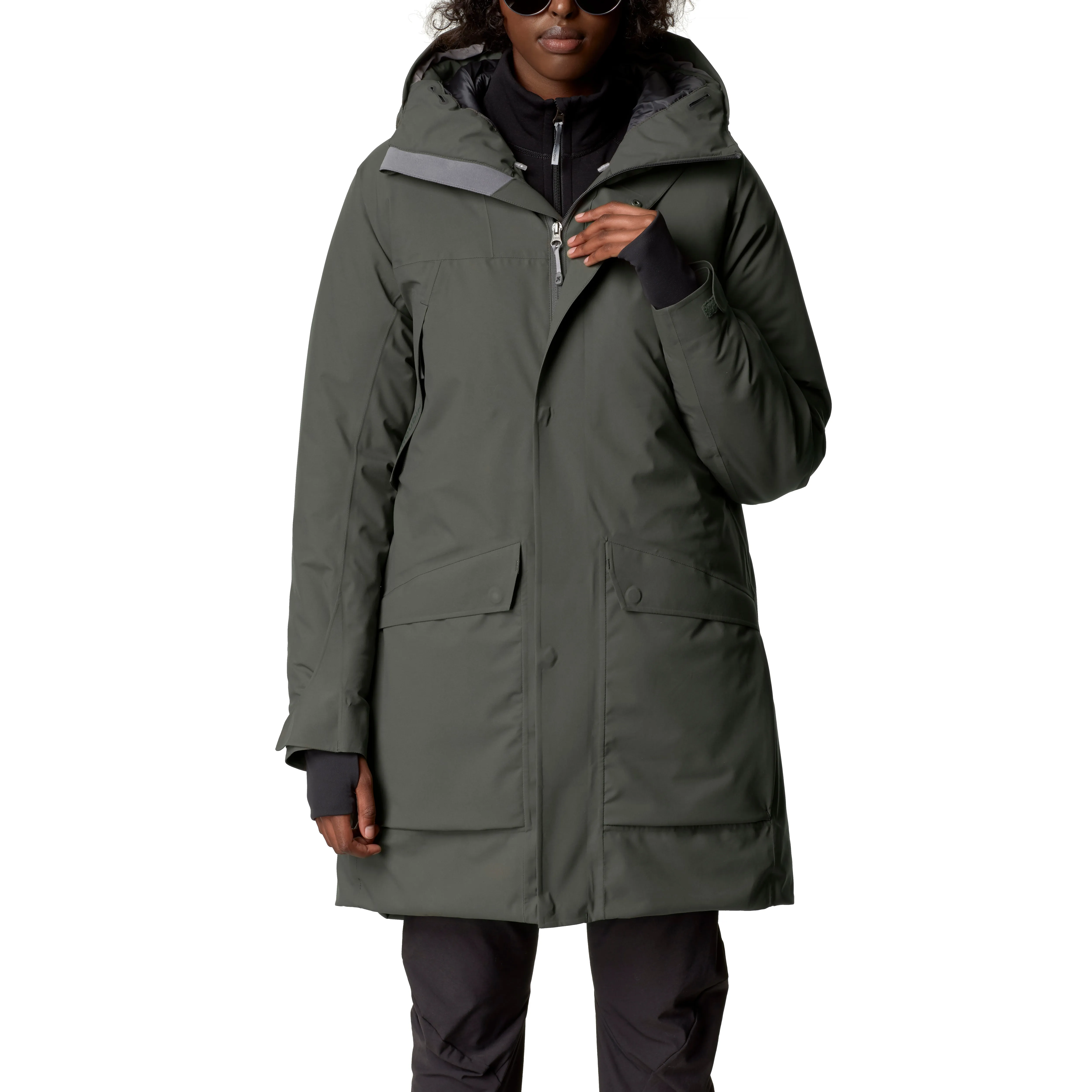 Houdini Women&#x27;s Fall In Parka Baremark Green | Buy Houdini Women&#x27;s Fall In Parka Baremark Green here | Outnorth