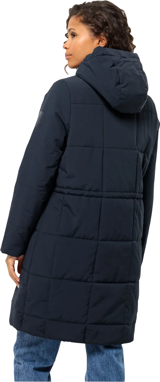 Jack Wolfskin Women&#x27;s White Frost Parka Night Blue | Buy Jack Wolfskin Women&#x27;s White Frost Parka Night Blue here | Outnorth