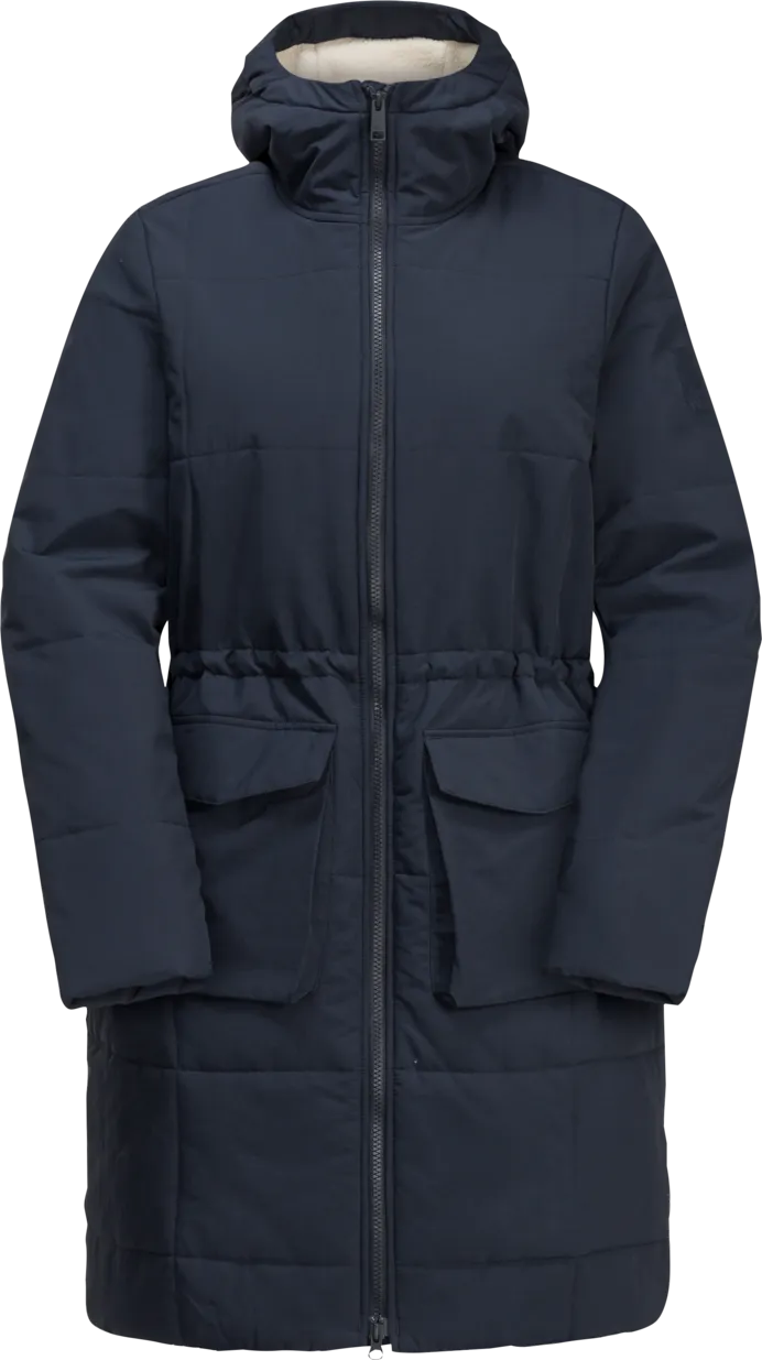 Jack Wolfskin Women&#x27;s White Frost Parka Night Blue | Buy Jack Wolfskin Women&#x27;s White Frost Parka Night Blue here | Outnorth