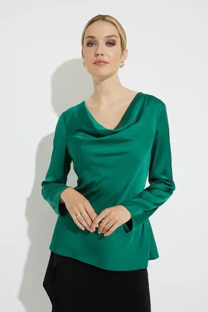 JOSEPH RIBKOFF 224070 Draped  Top