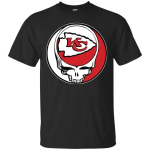 Kansas City Chiefs Grateful Dead Steal Your Face Football Nfl Shirts