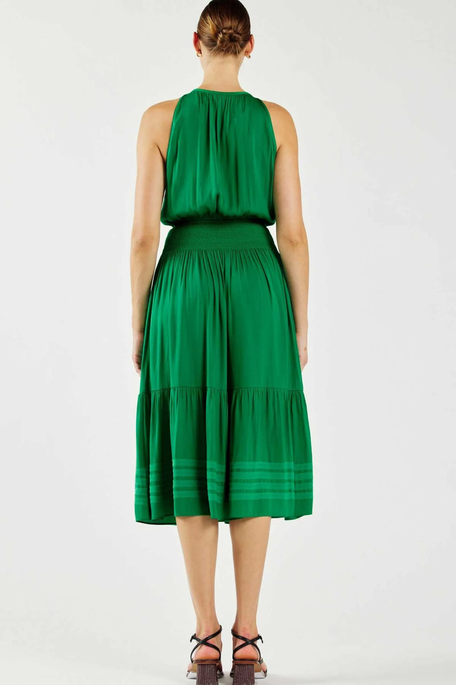 Kelly Sway Dress-Green