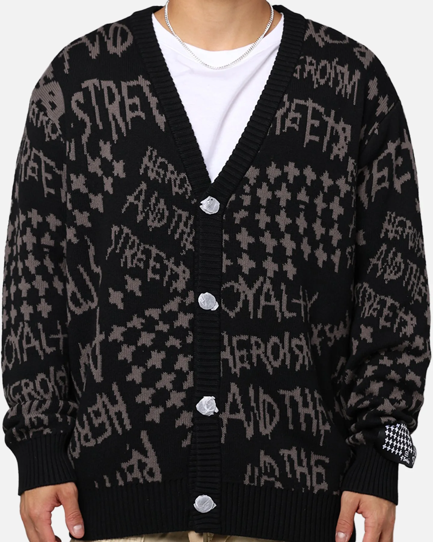 Ksubi Heroism Cardigan Black