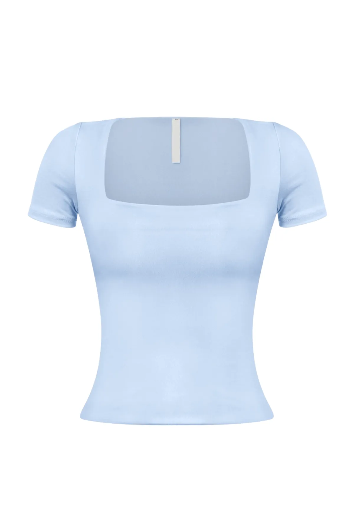 Kyra Short Sleeve Top (Baby Blue)