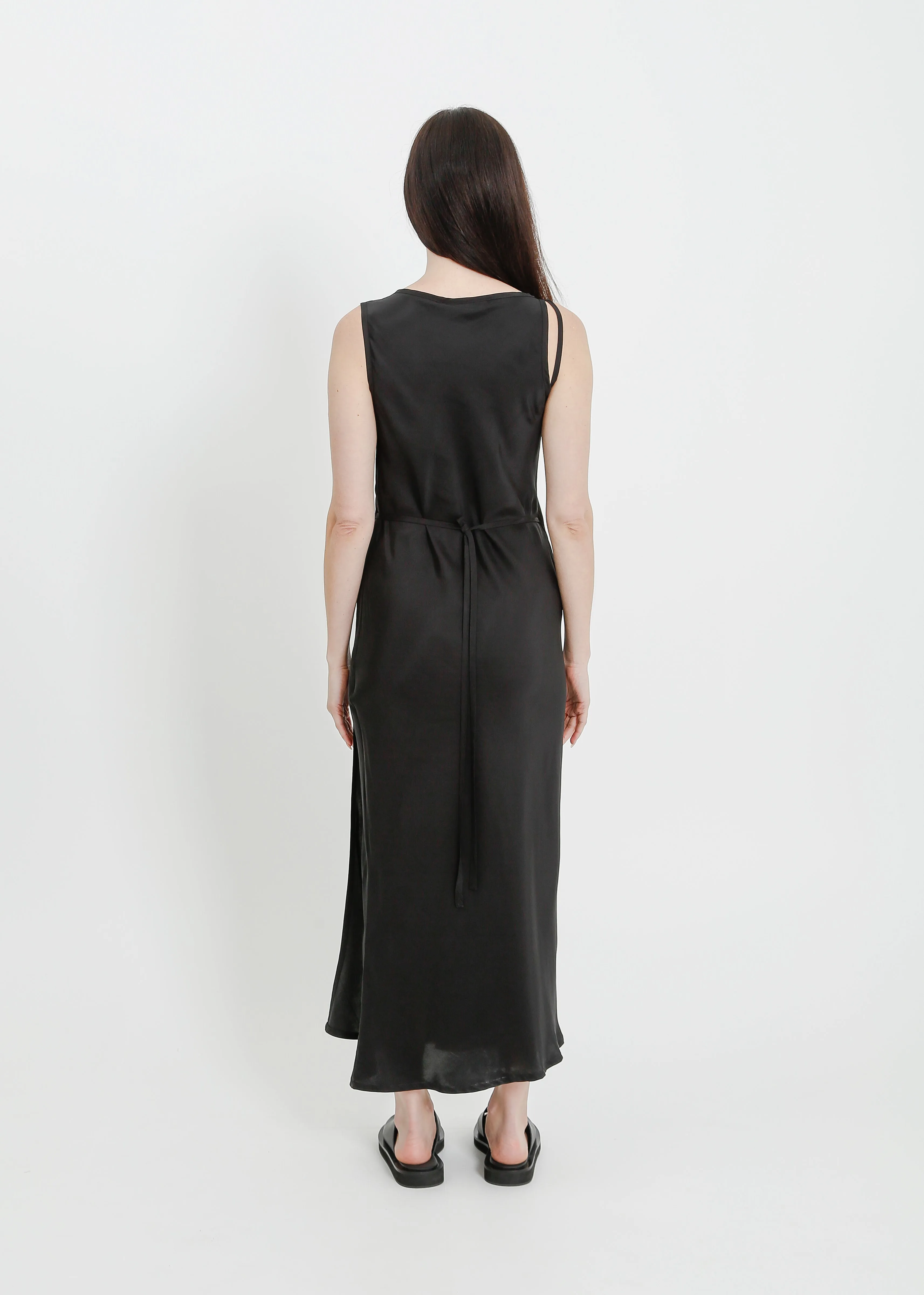 LAYNE DRESS / ONYX